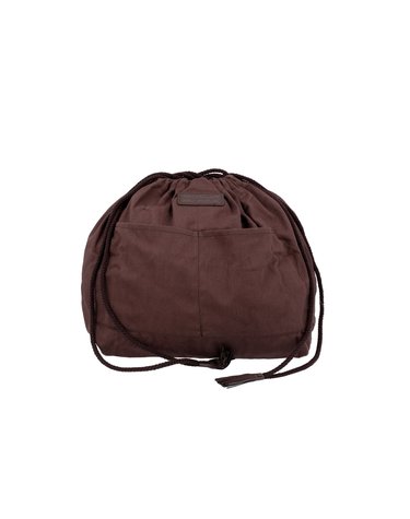 [공식수입정품] 드래곤디퓨전 CDS DARK BROWN 드로스트링 이너백 스몰 파우치백