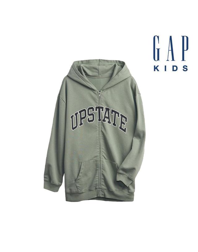 갭키즈 [GAP KIDS] 갭키즈 기모후드티(346068271_DR) 착용컷