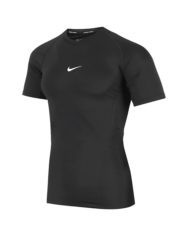 나이키 나이키 프로 반팔 탑 타이트핏 DRI-FIT (FB7933-010) 착용컷