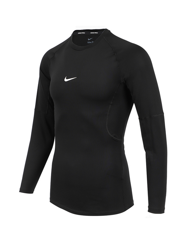 나이키 나이키 트레이닝복 긴팔티 프로 DRI-FIT 롱슬리브 탑 (FB7920-010) 착용컷