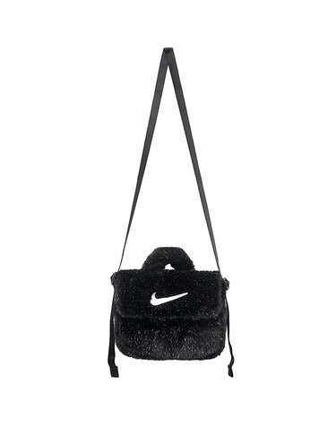 나이키 Y 인조 퍼 크로스바디 백 (FZ1329-010)