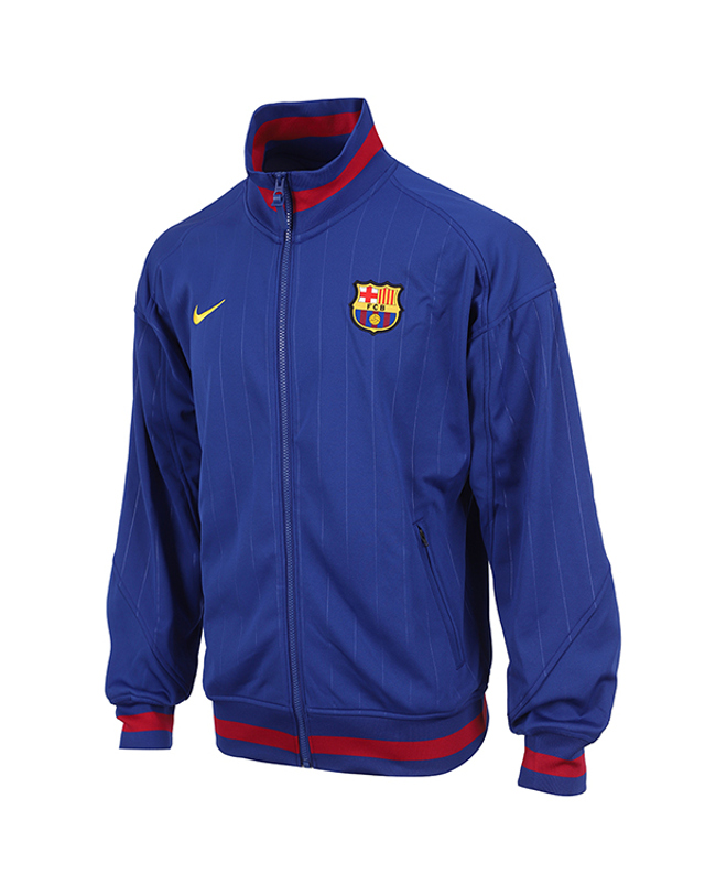 나이키 나이키 트랙탑 져지 FC 바르셀로나 DRI-FIT 아카데미 프로 홈 앤섬 재킷 (HJ6374-455) 착용컷