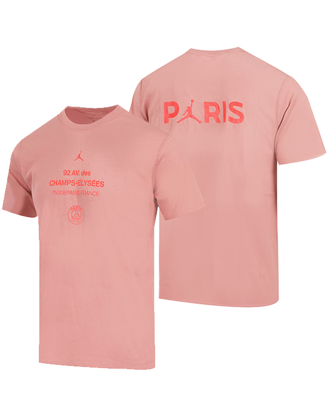 나이키 나이키 조던 X PSG W 파리 생제르맹 GFX 반팔티 (FV7749-612) 착용컷