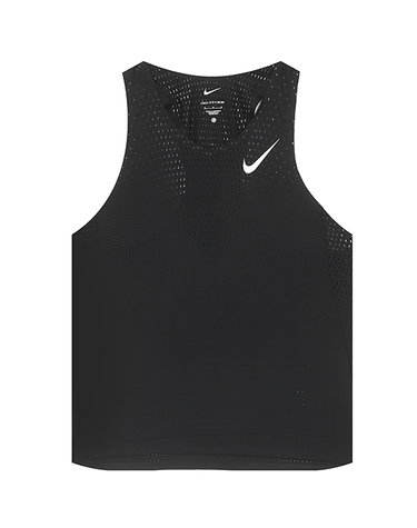 나이키 DRI-FIT ADV 에어로스위프트 러닝 싱글렛 민소매 나시티 (FN4232-010)