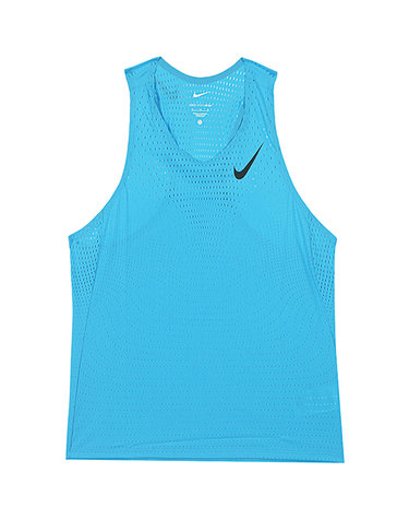 나이키 DRI-FIT ADV 에어로스위프트 러닝 싱글렛 나시티 민소매 (FN4232-418)