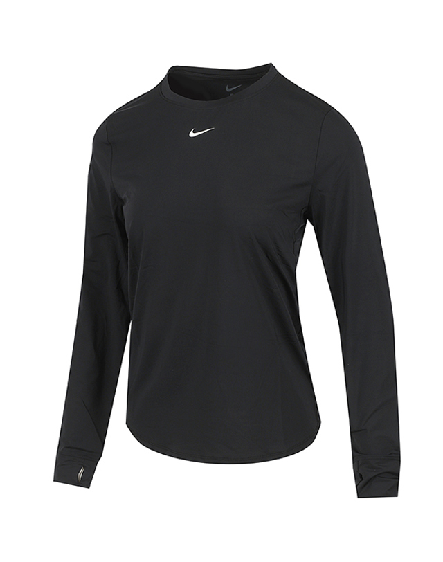 나이키 나이키 W 원 DRI-FIT 클래식 긴팔 탑 (FN2802-013) 착용컷