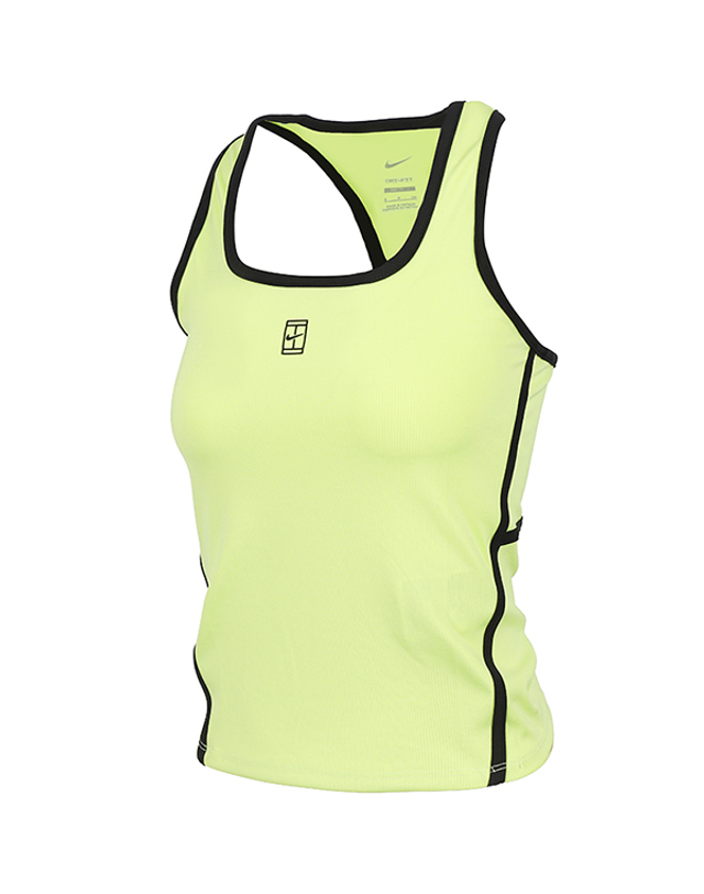 나이키 나이키 W 코트 DRI-FIT 어드밴티지 테니스 탱크 탑 나시티 (II3607-736) 착용컷