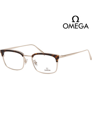 오메가 안경테 OM5010H 052 하금테 명품 레트로