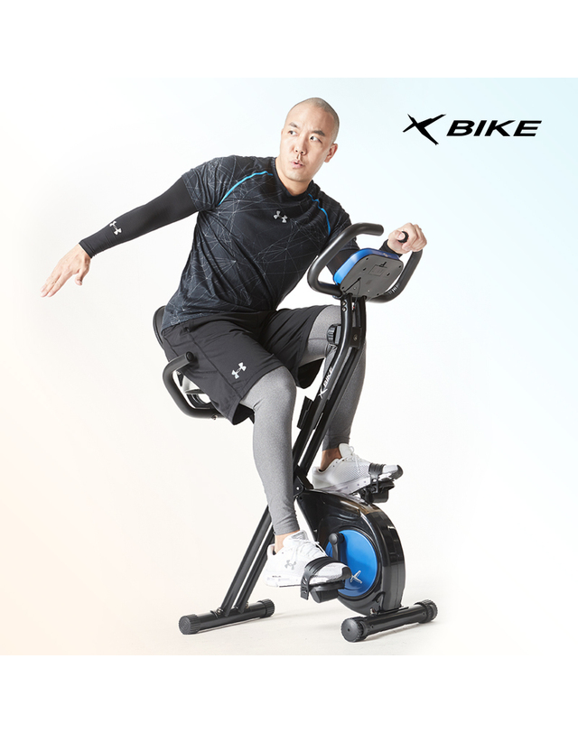 숀리 숀리 엑스바이크 접이식 실내 자전거 G1 사이클 유산소 운동 기구 가정용 하체 와이드형 착용컷