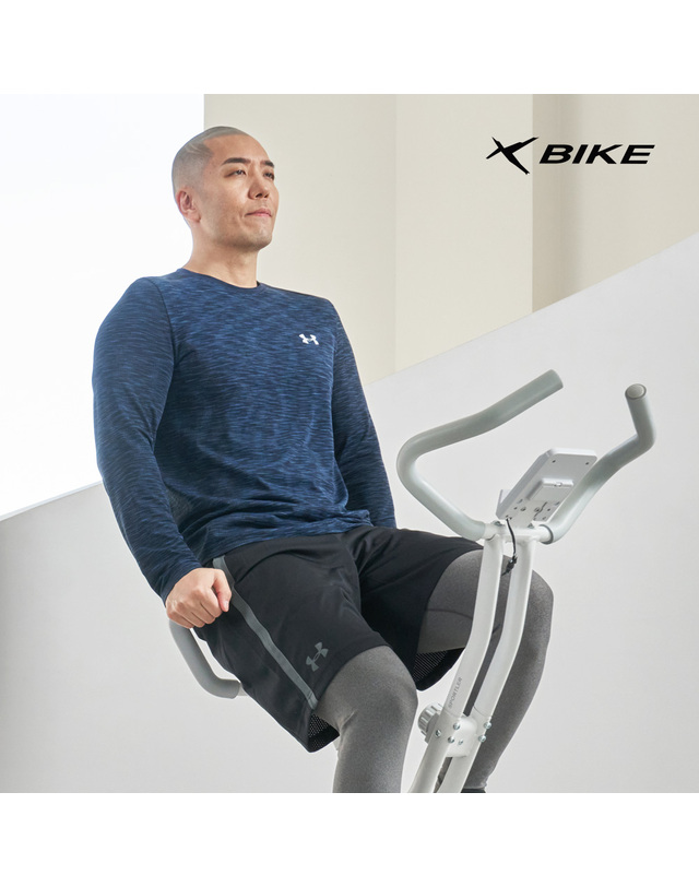 숀리 숀리 엑스바이크 E3 실내 자전거 유산소 운동 기구 바이크 가정용 접이식 헬스 사이클 착용컷