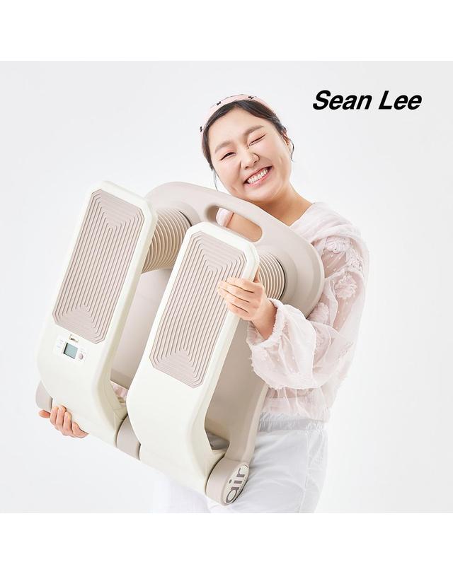 숀리 숀리 에어 스텝퍼 계단 오르기 실내 걷기 유산소 운동 기구 헬스 가정용 천국의계단 스텝밀 착용컷