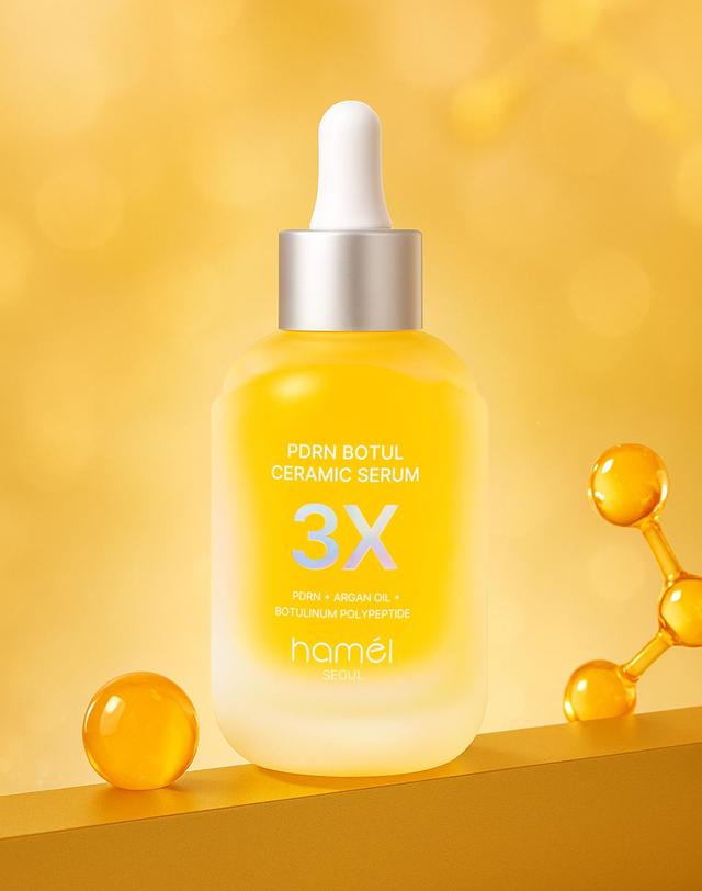 하멜 하멜 3X PDRN 보툴 세라믹 세럼 30ml 착용컷