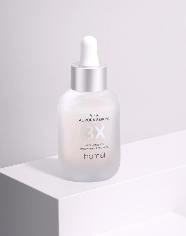 하멜 하멜 3X 비타 오로라 세럼 30ml 착용컷