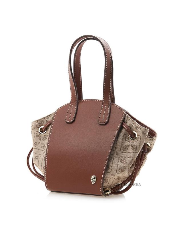 헬렌카민스키 [헬렌 카민스키] FW24 여성 얼루어 토트백 BAG51682 JACQUARD LATTE CUOIO 착용컷