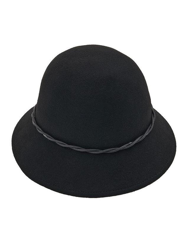 헬렌카민스키 [헬렌 카민스키] FW24 여성 헬레네 클로슈햇 HAT51844 BLACK 착용컷