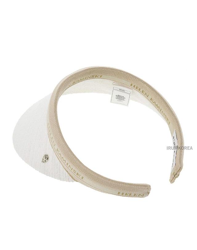 헬렌카민스키 [헬렌 카민스키] SS25 여성 카터 선캡 HAT51919 WHITE 착용컷
