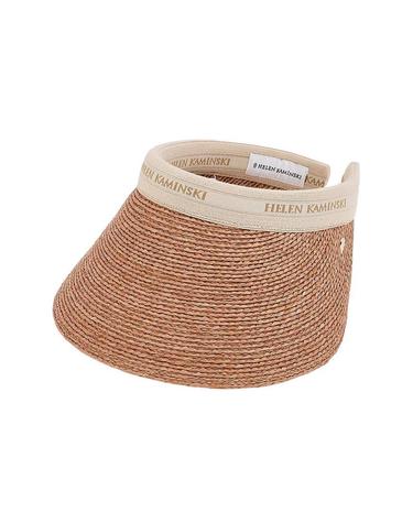 [헬렌 카민스키] SS26 여성 비앙카12 바이저 햇 HAT52493 NOUGAT NATURAL