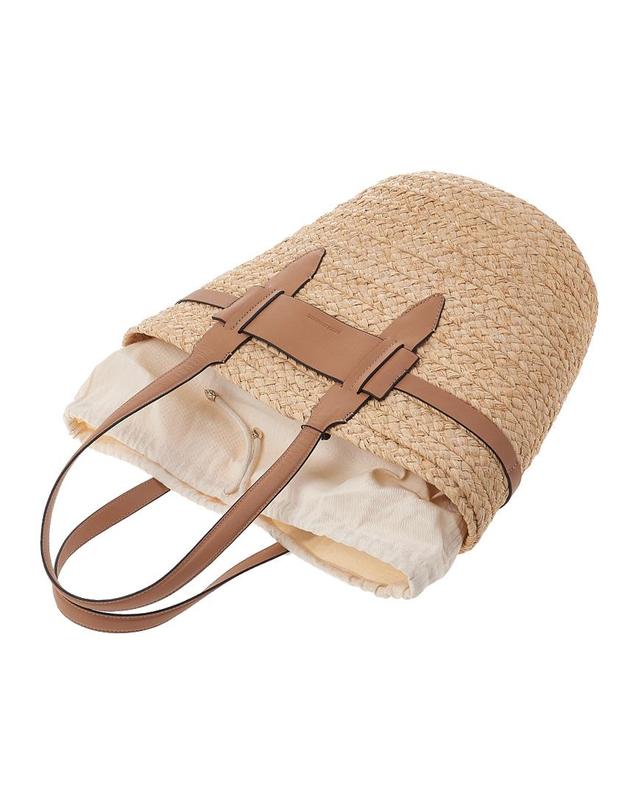 헬렌카민스키 [헬렌 카민스키] SS26 여성 리파리 라지 토트백 BAG51958 NATURAL CARAMEL 착용컷