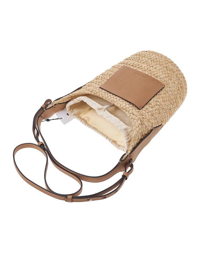 헬렌카민스키 [헬렌 카민스키] SS26 여성 니디사 토트백 BAG51961 NATURAL CARAMEL 착용컷