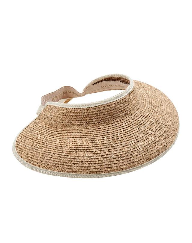 헬렌카민스키 [헬렌 카민스키] SS26 여성 미타 바이저 햇 HAT50220 NATURAL SAND 착용컷