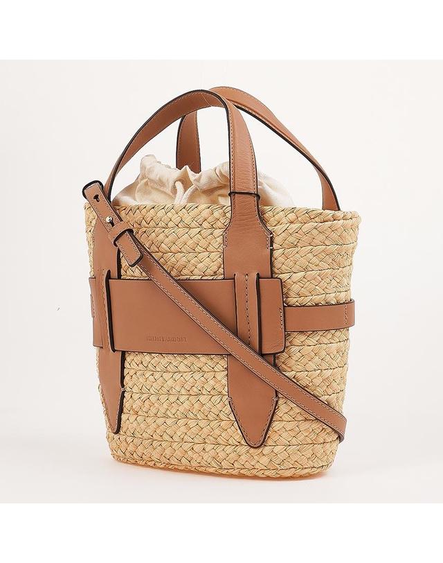 헬렌카민스키 [헬렌 카민스키] SS26 여성 리파리 S 토트백 BAG52276 NATURAL CARAMEL 착용컷
