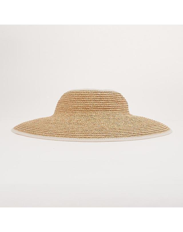 헬렌카민스키 [헬렌 카민스키] SS26 여성 마이 바이저 햇 HAT50315 NATURAL SAND 착용컷