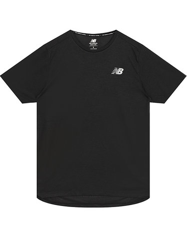 뉴발란스 런닝 반팔티 임팩트 런 러닝 티 (MT21262BK)