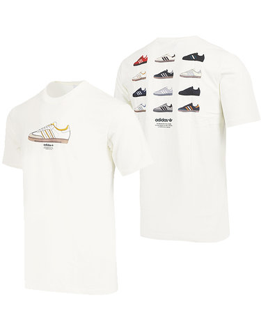 아디다스 반팔티 TS 스포츠 삼바 슈즈 티셔츠 (IZ2573)