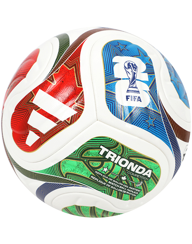 아디다스 아디다스 축구공 FIFA 26 트리온다 컴페티션 볼 (JD8031) 착용컷