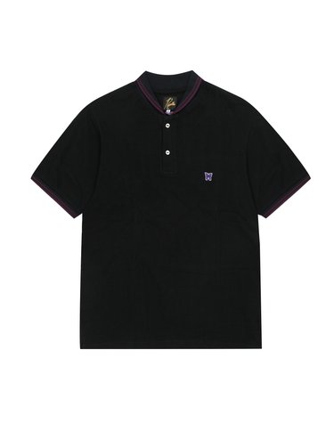 니들스 QV354 C-Black 숄 칼라 폴로 남성 반팔티