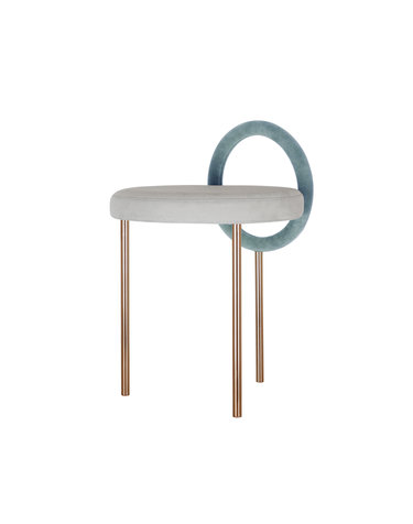 [JURAN] HOOP STOOL_ sky