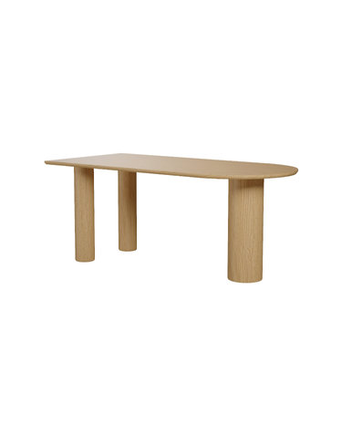 [JURAN] MILA TABLE_ Oak (1800 x 850)
