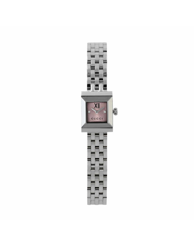 구찌 [구찌 GUCCI] YA128539 여성 메탈시계 착용컷