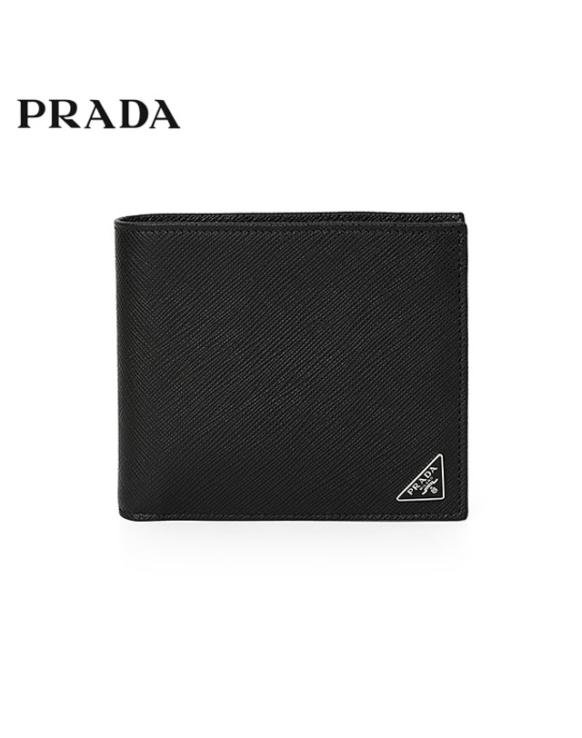 프라다 [프라다 PRADA] 2MO738 QHH F0002 남성 반지갑 착용컷