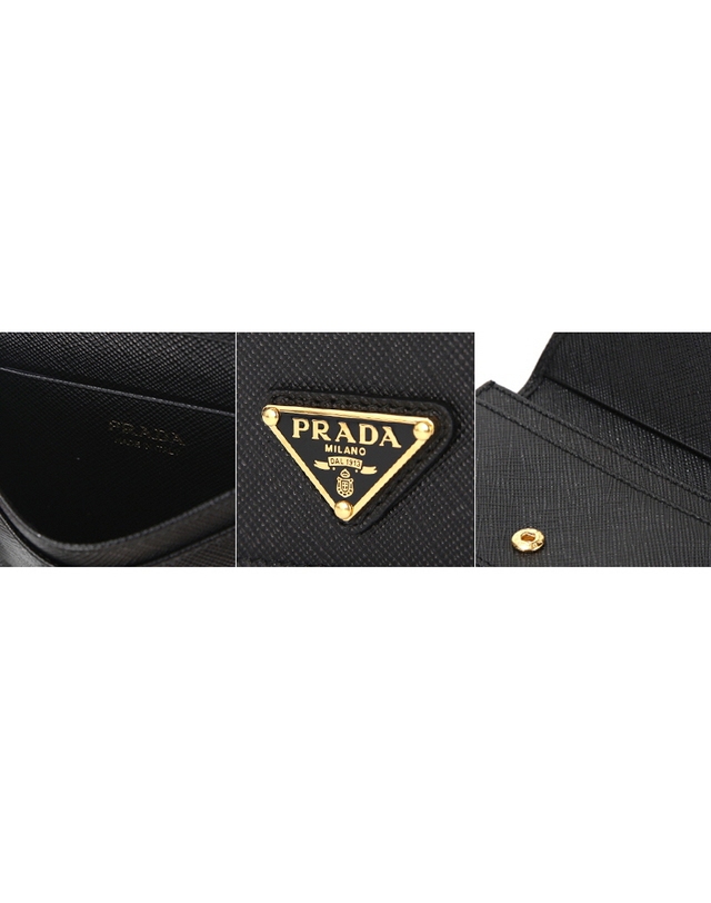 프라다 [프라다 PRADA] 1MC122 QHH F0002 여성 카드홀더 착용컷