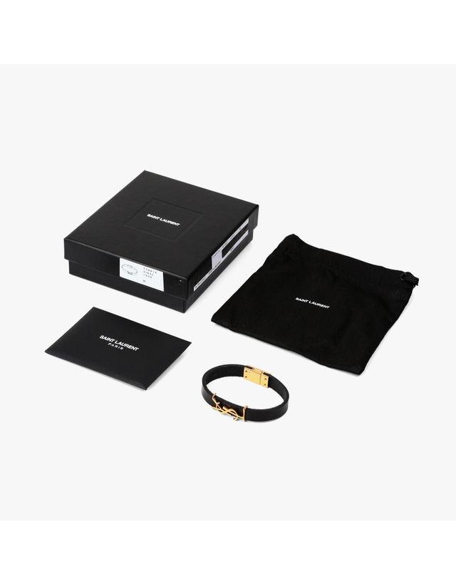 생로랑 [생로랑 SAINT LAURENT] 708815 0IH0J 1000 공용 팔찌 착용컷
