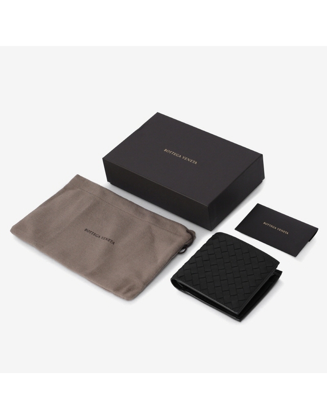 보테가 베네타 [보테가베네타 BOTTEGA VENETA] 193642 V47W1 8803 남성 반지갑 착용컷