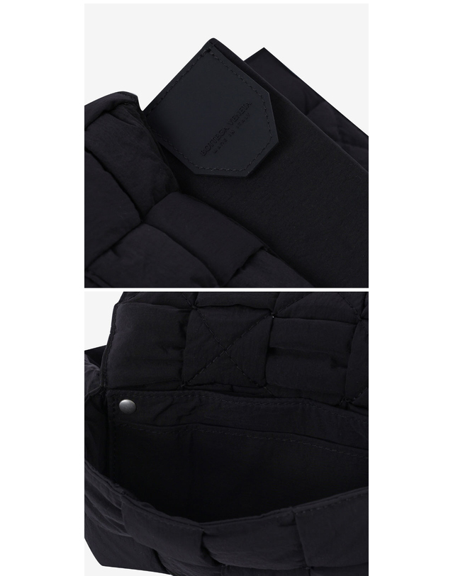 보테가 베네타 [보테가베네타 BOTTEGA VENETA] 679763 VBO80 8803 남성 크로스백 착용컷