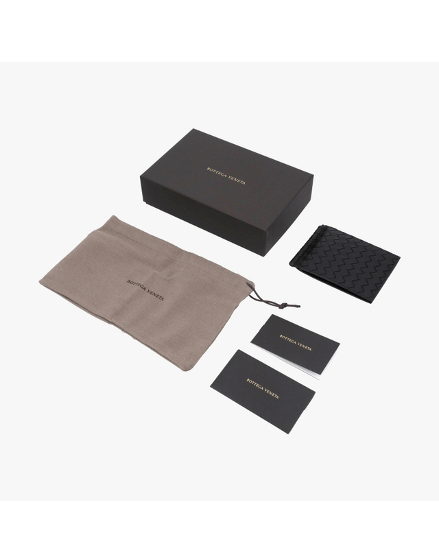 보테가 베네타 [보테가베네타 BOTTEGA VENETA] 123180 V47W1 8966 남성 머니클립 반지갑 착용컷