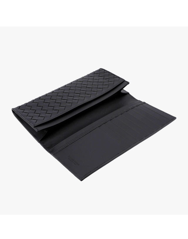 보테가 베네타 [보테가베네타 BOTTEGA VENETA] 120697 V47W1 1000 남성 장지갑 착용컷