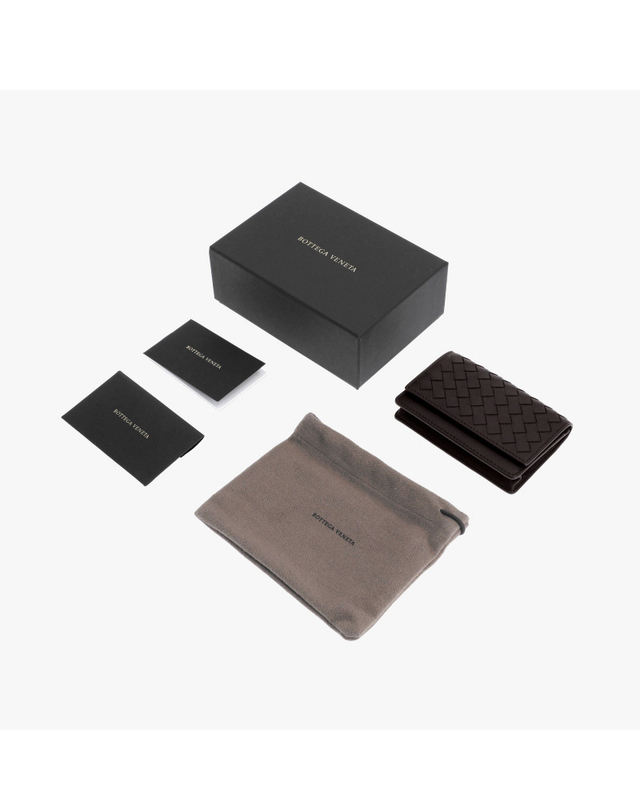 보테가 베네타 [보테가베네타 BOTTEGA VENETA] 133945 V3UN1 2145 여성 카드지갑 착용컷