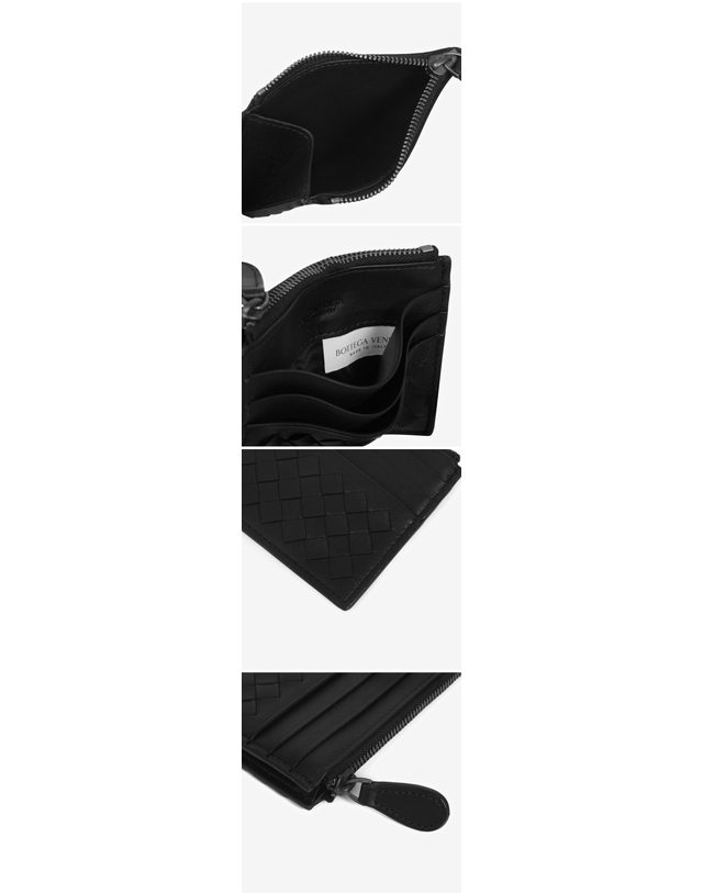 보테가 베네타 [보테가베네타 BOTTEGA VENETA] 367004 V3UN1 1275 여성 카드지갑 착용컷