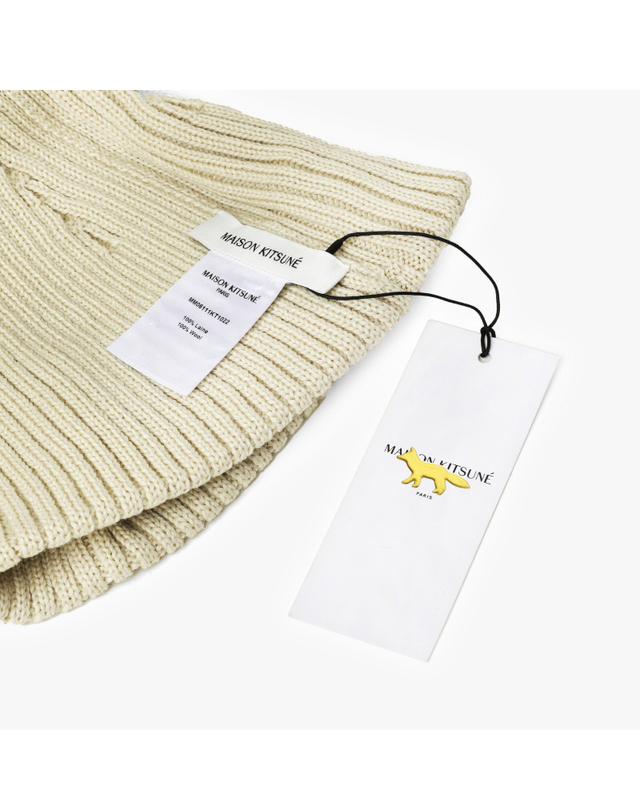 메종 키츠네 [메종키츠네 MAISONKITSUNE] MM06111KT1022 P205 남성 비니 착용컷