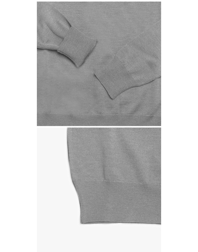 메종 키츠네 [메종키츠네 MAISONKITSUNE] MW00816KT1036 H131 여성 니트 착용컷
