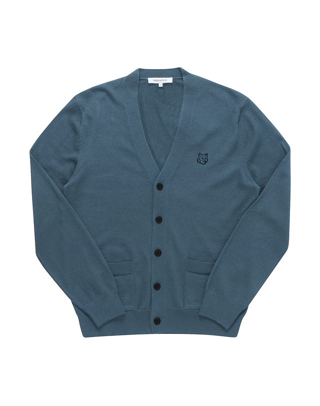 메종 키츠네 [메종키츠네 MAISONKITSUNE] MM00509KT1036 0075 남성 가디건 착용컷