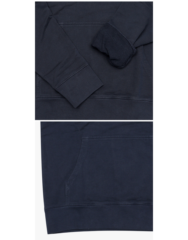 메종 키츠네 [메종키츠네 MAISONKITSUNE] LM00702KM0001 P476 남성 후드티 착용컷