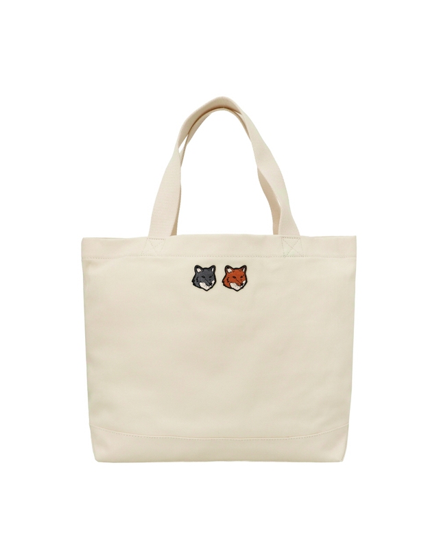 메종 키츠네 [메종키츠네 MAISONKITSUNE] OW511CFWW0096 P700 공용 토트백 착용컷