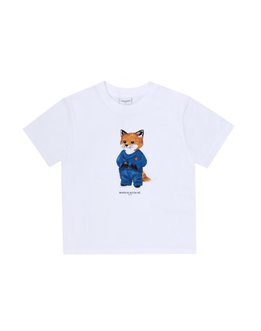 [메종키츠네 MAISONKITSUNE] MQUJT01KJBIT2 P100 아동 반팔티