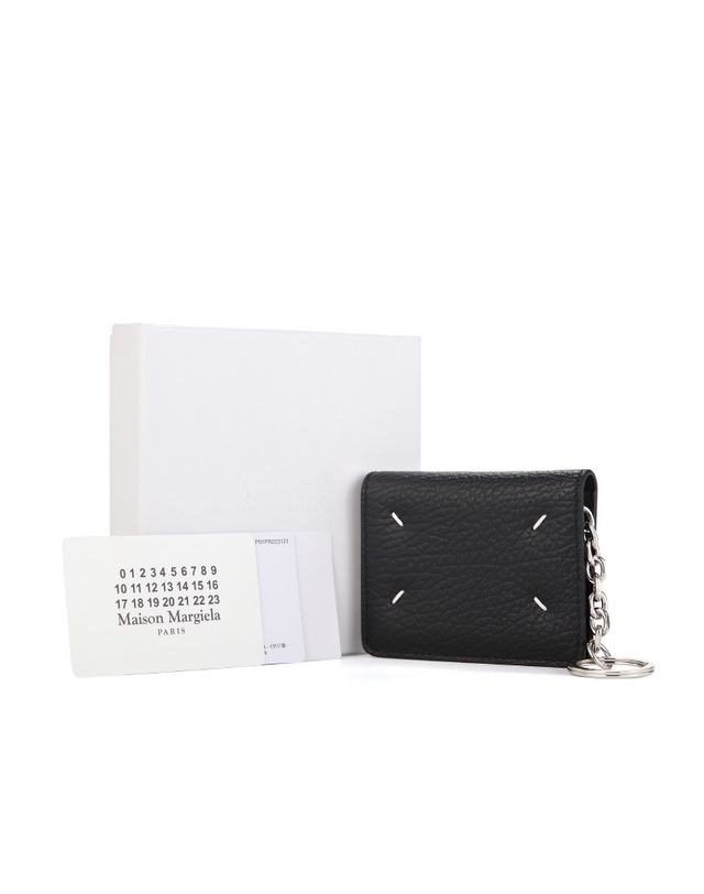 메종 마르지엘라 [메종마르지엘라 MAISON MARGIELA] S56UI0128 P4455 T8013 공용 카드지갑 착용컷