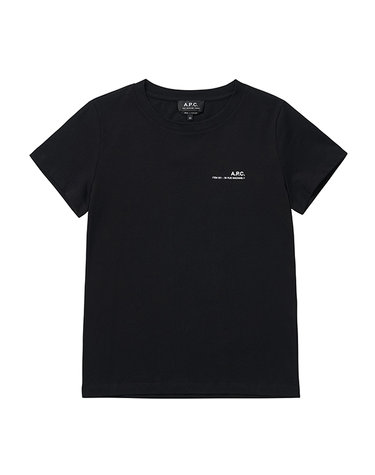 [아페쎄 APC] COFBT F26012 LZZ BLACK 여성 반팔티